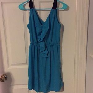 Charming Charlie, teal, mid-length dress